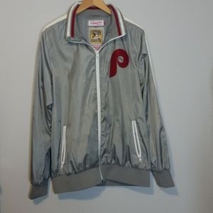 Mitchell and ness phillies jacket